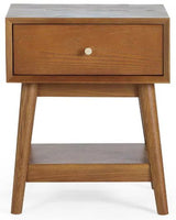 Lowry 1 Drawer Side Table - Julian Bowen
