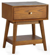 Lowry 1 Drawer Side Table - Julian Bowen