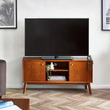 Lowry 2 Door TV Unit - Julian Bowen
