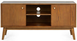 Lowry 2 Door TV Unit - Julian Bowen