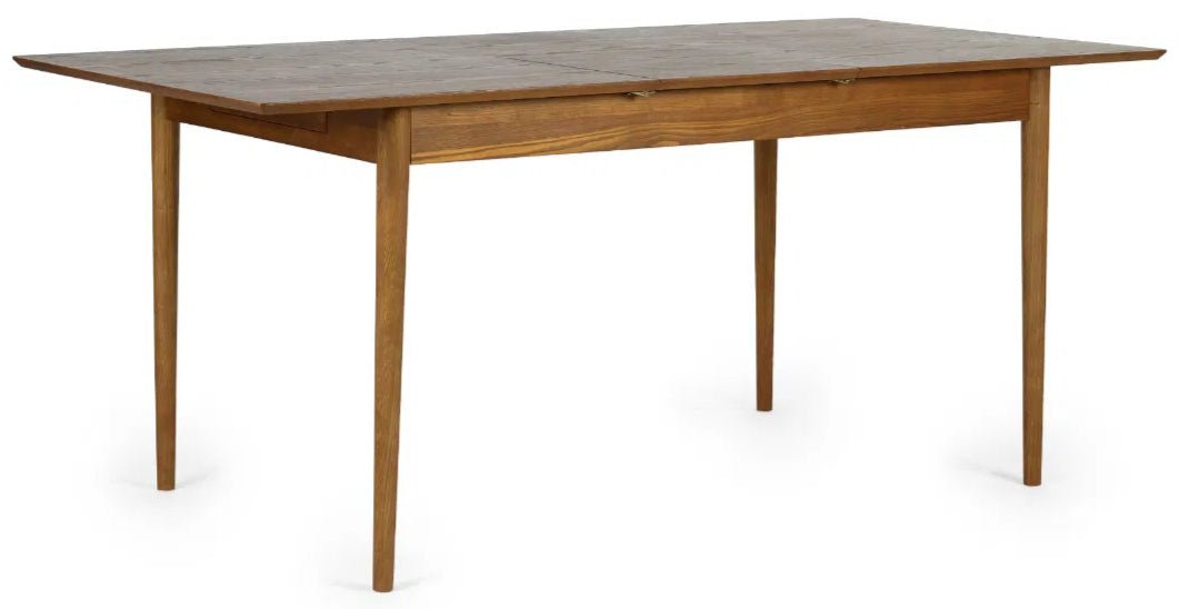 Lowry 2 Drawer Butterfly Extending Dining Table - Julian Bowen