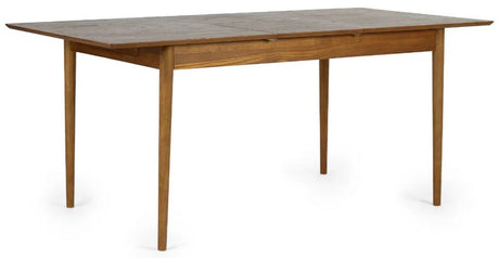 Lowry 2 Drawer Butterfly Extending Dining Table - Julian Bowen
