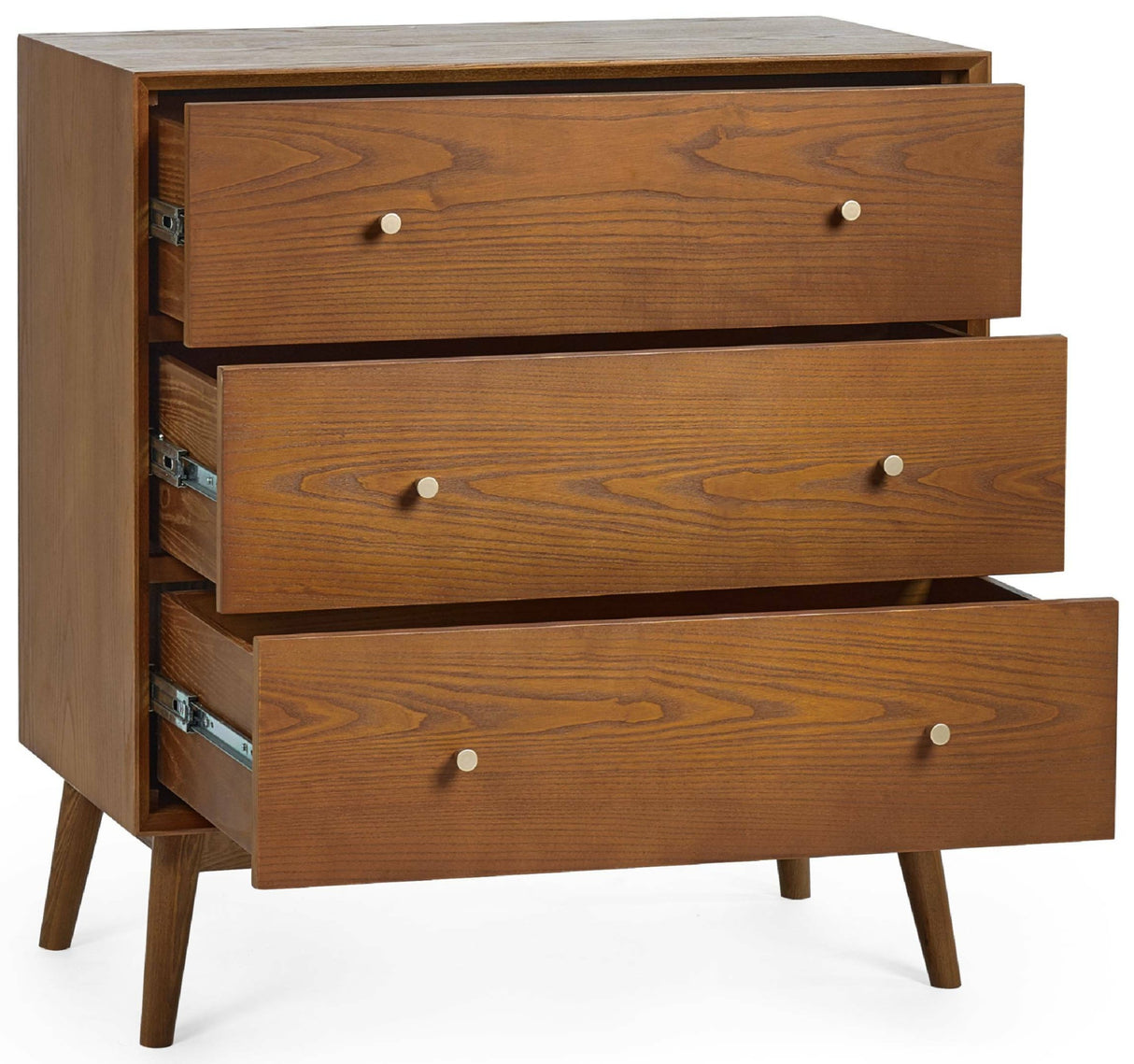 Lowry 3 Drawer Chest - Julian Bowen