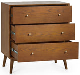 Lowry 3 Drawer Chest - Julian Bowen