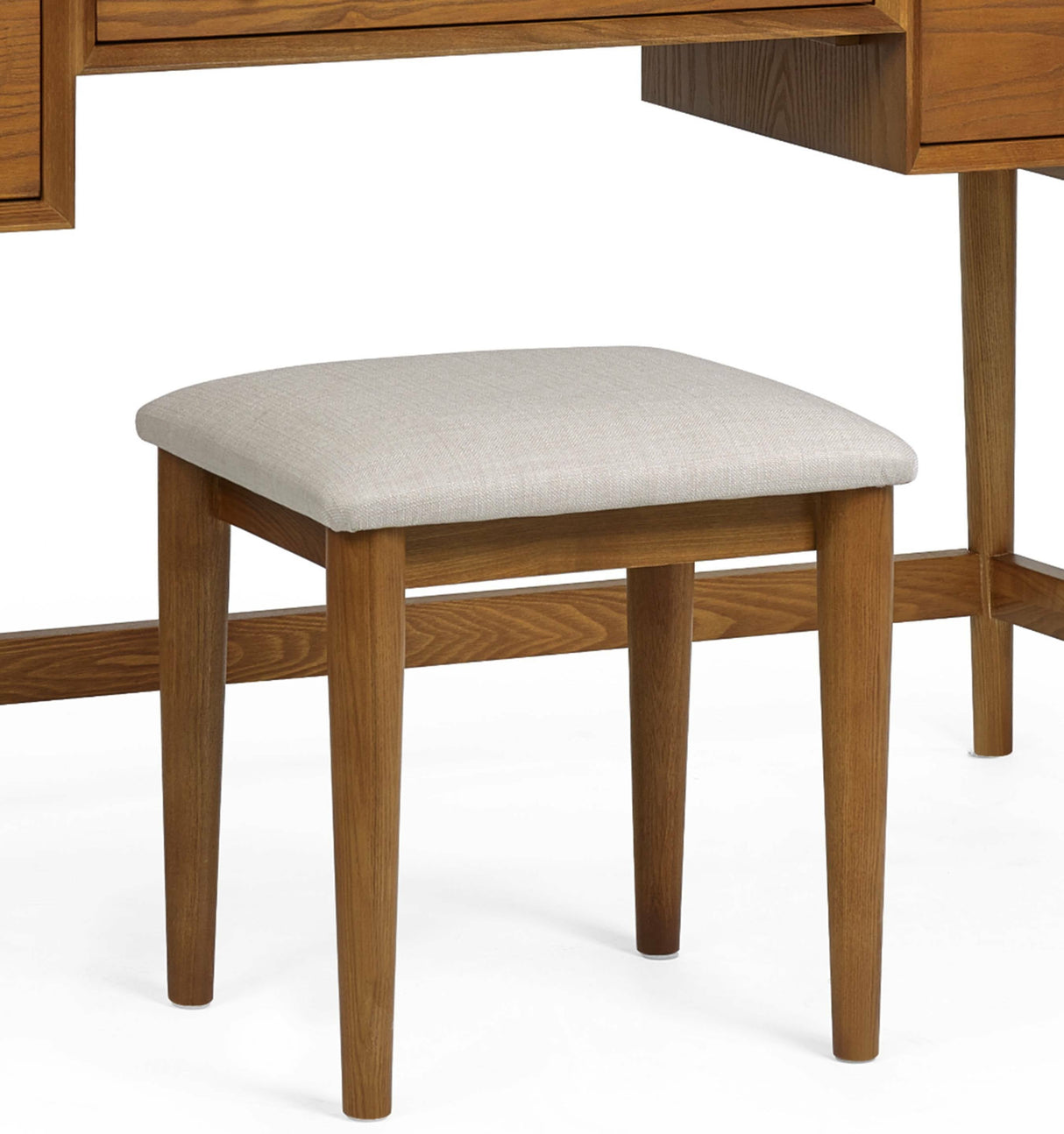 Lowry 3 Drawer Dressing Table & Stool Set - Julian Bowen