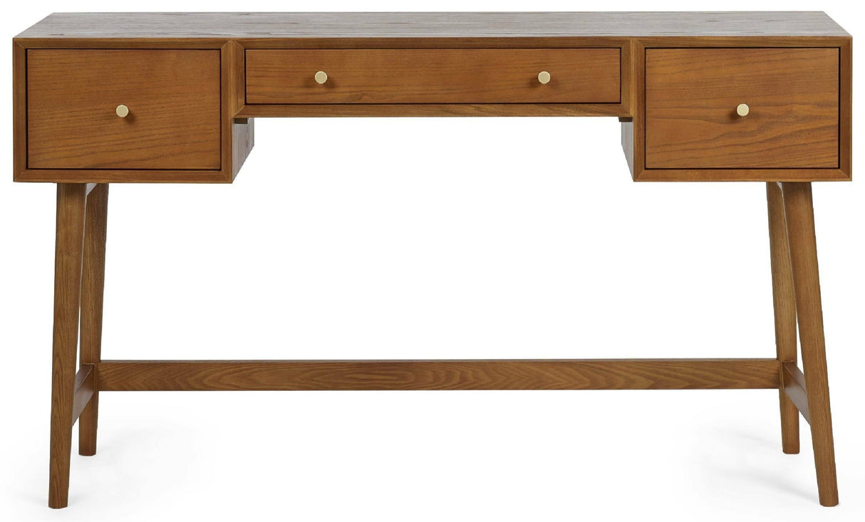 Lowry 3 Drawer Dressing Table & Stool Set - Julian Bowen