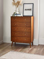 Lowry 5 Drawer Chest - Julian Bowen