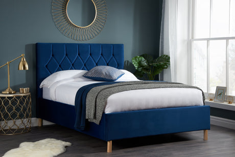 Loxley Fabric Bed - Birlea
