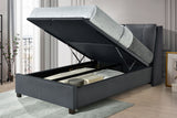 Ashleigh Ottoman Pillowback Bed Frame