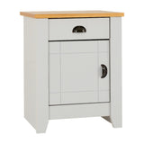 Ludlow 1 Drawer 1 Door Bedside Cabinet - Seconique