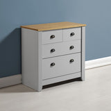 Ludlow 2+2 Drawer Chest - Seconique