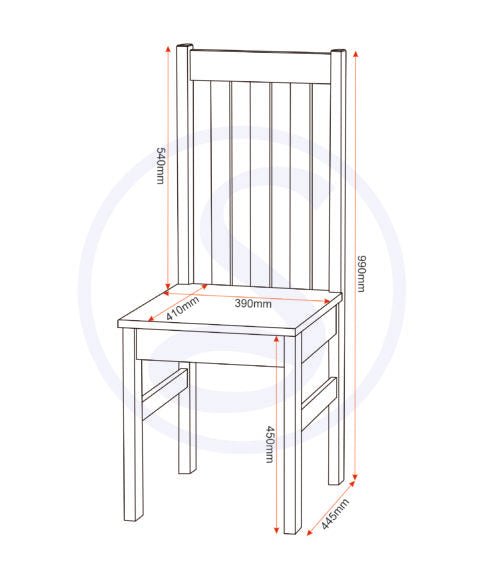 Ludlow 6 Seater Dining Set - Seconique