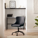 Luxe Faux Leather Office Chair - Julian Bowen