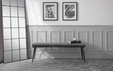 Luxe Velvet Low Dining Bench - Julian Bowen