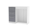 Lynx 3 Drawer Dressing Table - Birlea