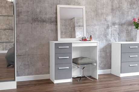 Lynx 3 Drawer Dressing Table - Birlea