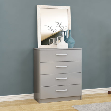 Lynx 4 Drawer Chest - Birlea