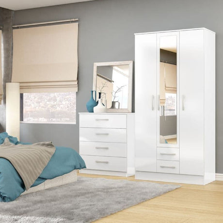 Lynx 4 Drawer Chest - Birlea