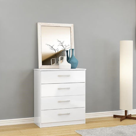 Lynx 4 Drawer Chest - Birlea