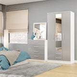 Lynx 4 Drawer Chest - Birlea