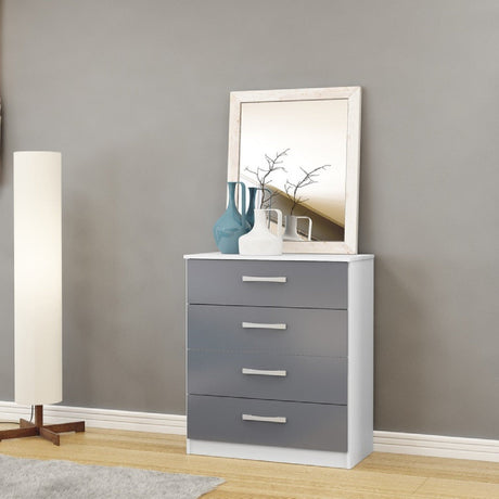 Lynx 4 Drawer Chest - Birlea