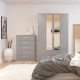 Lynx 5 Drawer Chest - Birlea