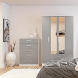Lynx 5 Drawer Chest - Birlea