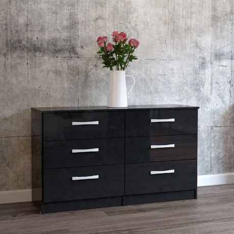Lynx 6 Drawer Chest - Birlea