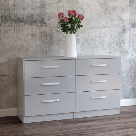 Lynx 6 Drawer Chest - Birlea