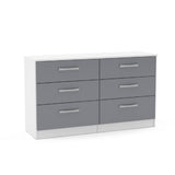 Lynx 6 Drawer Chest - Birlea