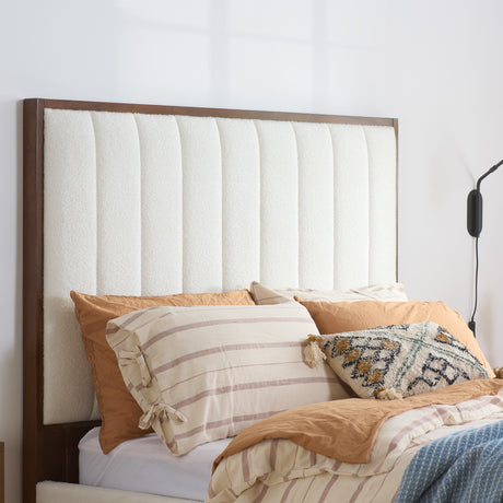 Madeline Boucle Bed Frame - Birlea