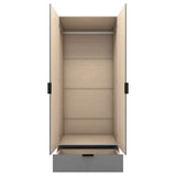 Madrid 2 Door Mirrored Wardrobe - Seconique