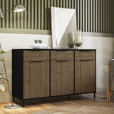 Madrid 3 Door 3 Drawer Sideboard - Seconique