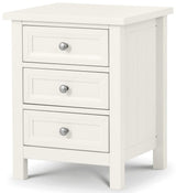 Maine 3 Drawer Bedside - Julian Bowen