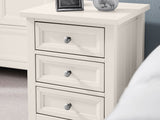 Maine 3 Drawer Bedside - Julian Bowen