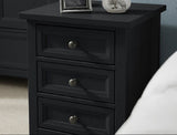 Maine 3 Drawer Bedside - Julian Bowen