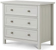 Maine 3 Drawer Wide Chest - Julian Bowen