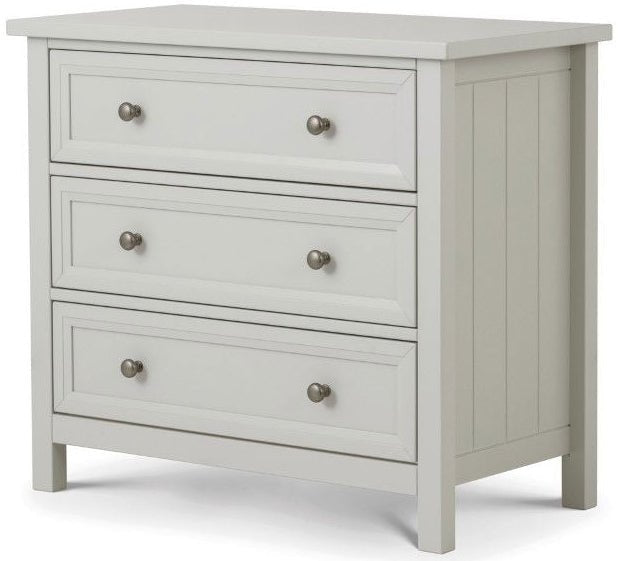 Maine 3 Drawer Wide Chest - Julian Bowen