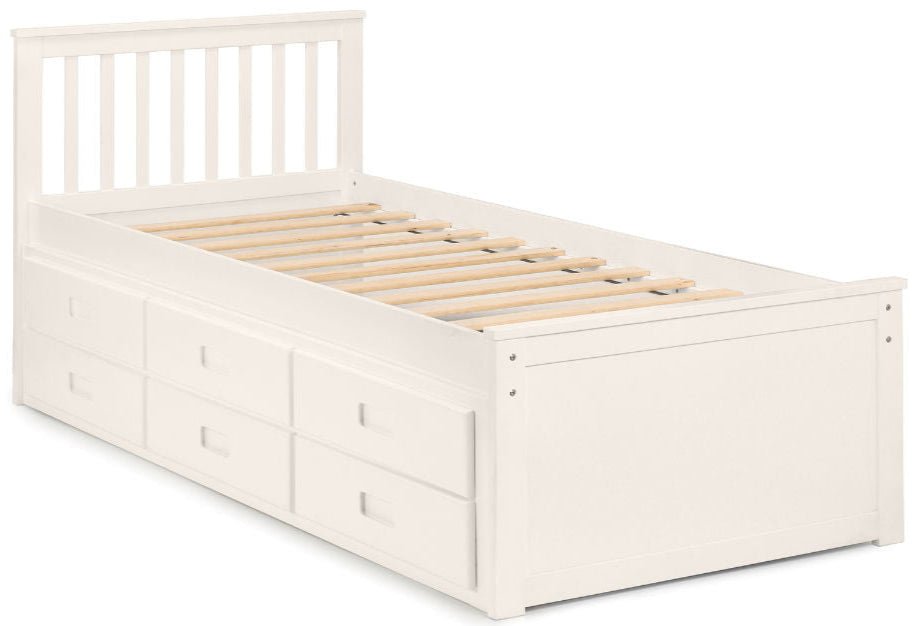 Maisie Bed With Underbed And Drawers - Julian Bowen