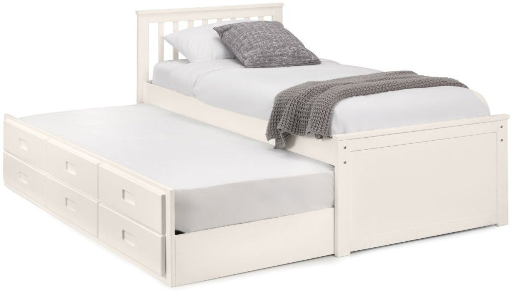 Maisie Bed With Underbed And Drawers - Julian Bowen