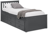 Maisie Bed With Underbed And Drawers - Julian Bowen