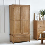Mallory 2 Door 1 Drawer Wardrobe - Julian Bowen