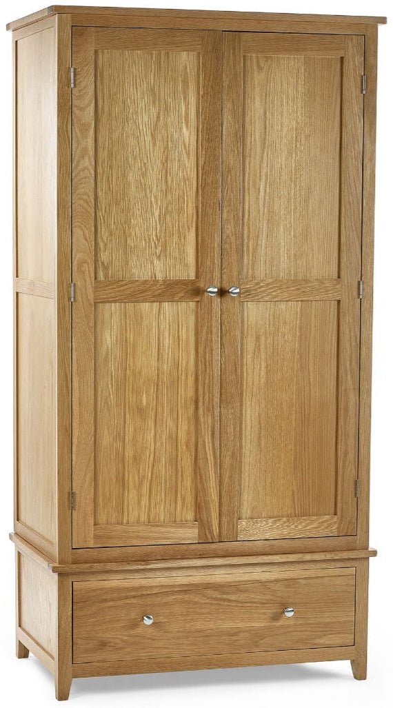 Mallory 2 Door 1 Drawer Wardrobe - Julian Bowen