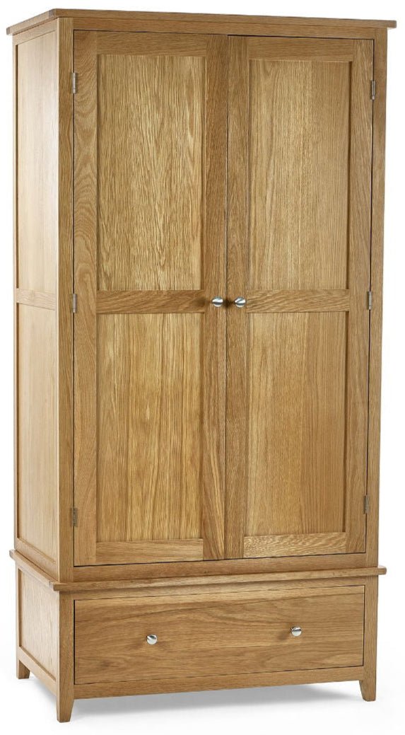 Mallory 2 Door 1 Drawer Wardrobe - Julian Bowen