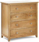 Mallory 4 Drawer Chest - Julian Bowen