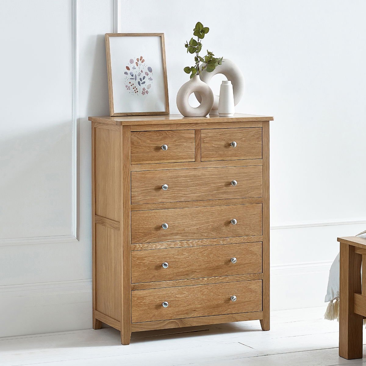 Mallory 4+2 Drawer Chest - Julian Bowen