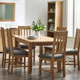 Mallory Extendable Dining Table - Julian Bowen