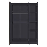 Malvern 3 Door Triple Wardrobe - Seconique