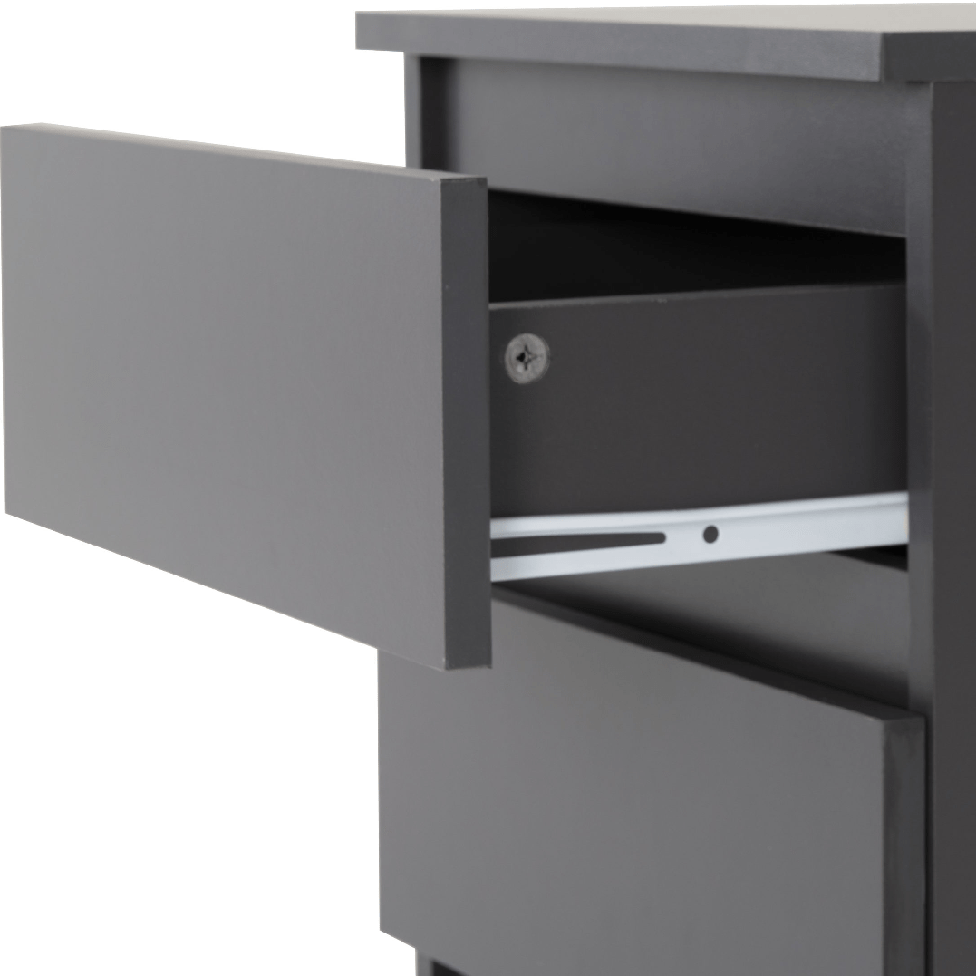 Malvern 3 Drawer Bedside Table - Seconique