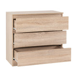 Malvern 3 Drawer Chest - Seconique